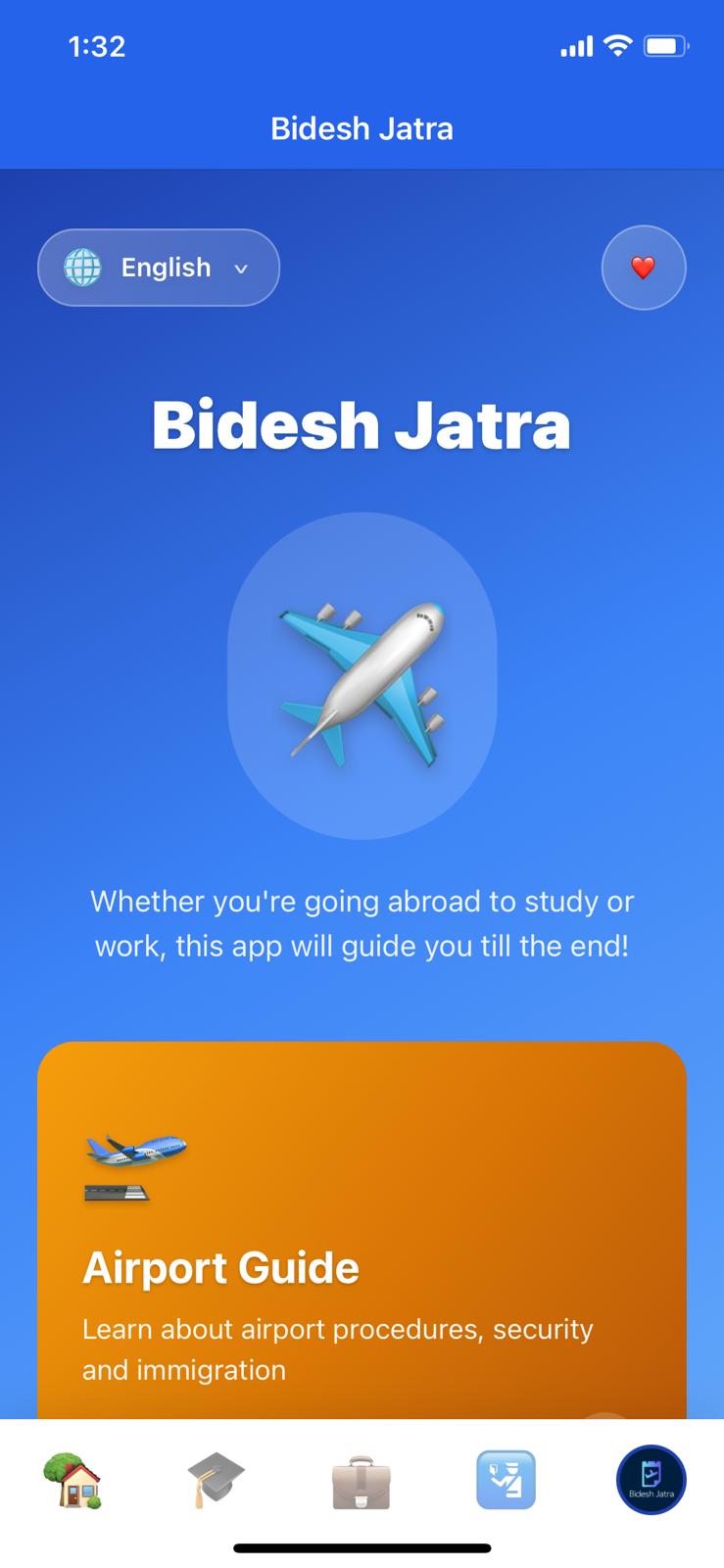 Bidesh Jatra App