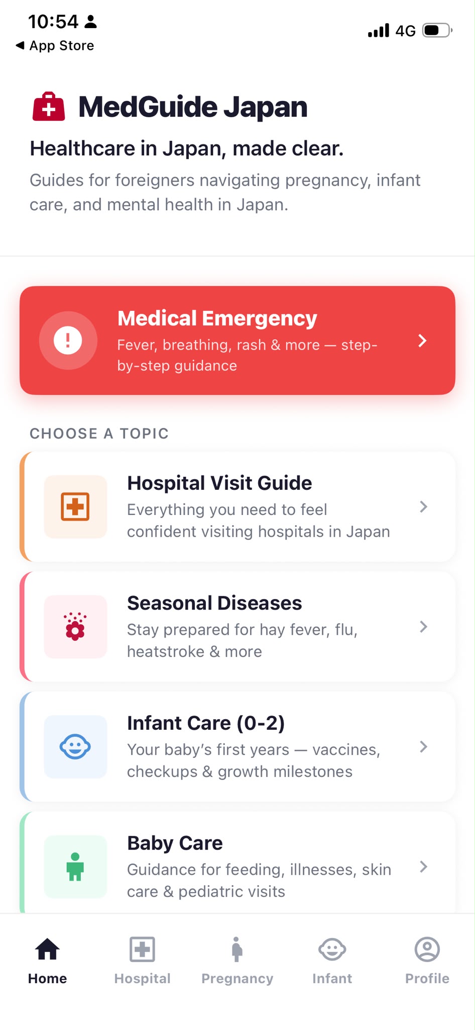 MedGuide Japan App